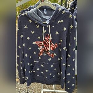 Alternative Brand XXL Hoodie W/Stars
